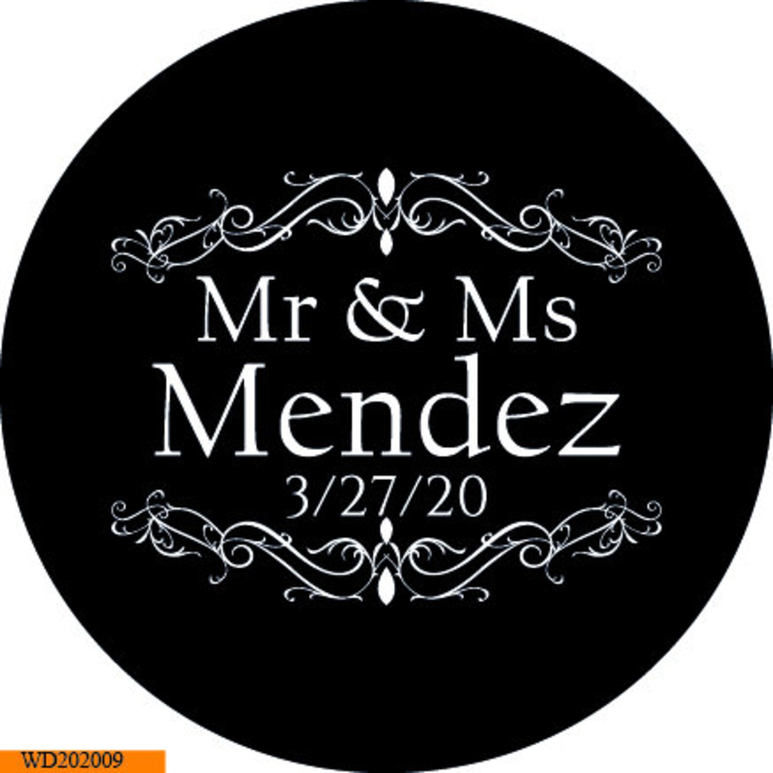 Digital Custom Personalized Gobo Monogram for Wedding Wedding Etsy