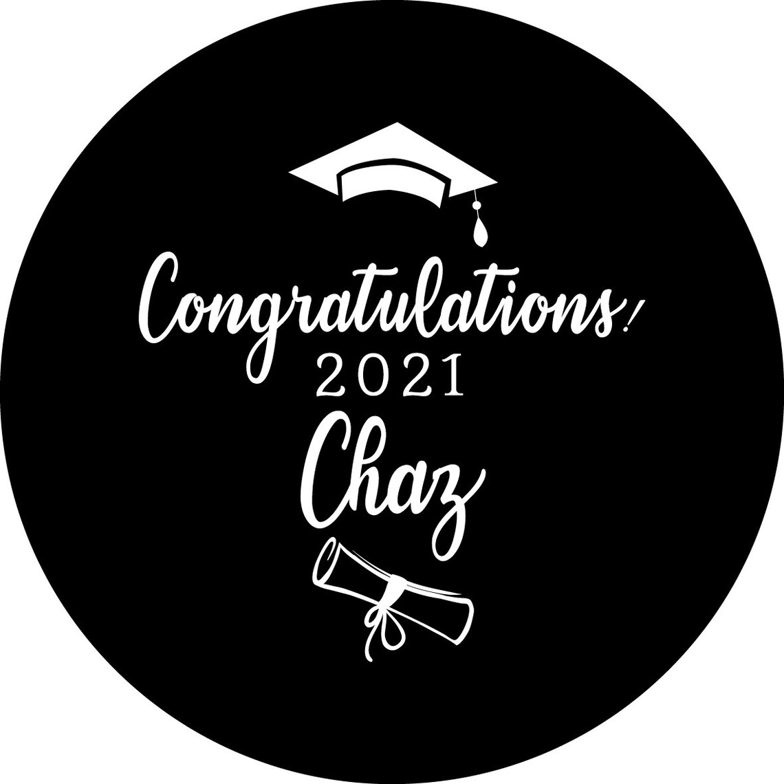 Custom Graduation Gobo Etsy Canada