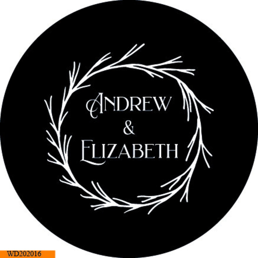 Digital Custom Personalized Gobo Monogram for Wedding Wedding Etsy