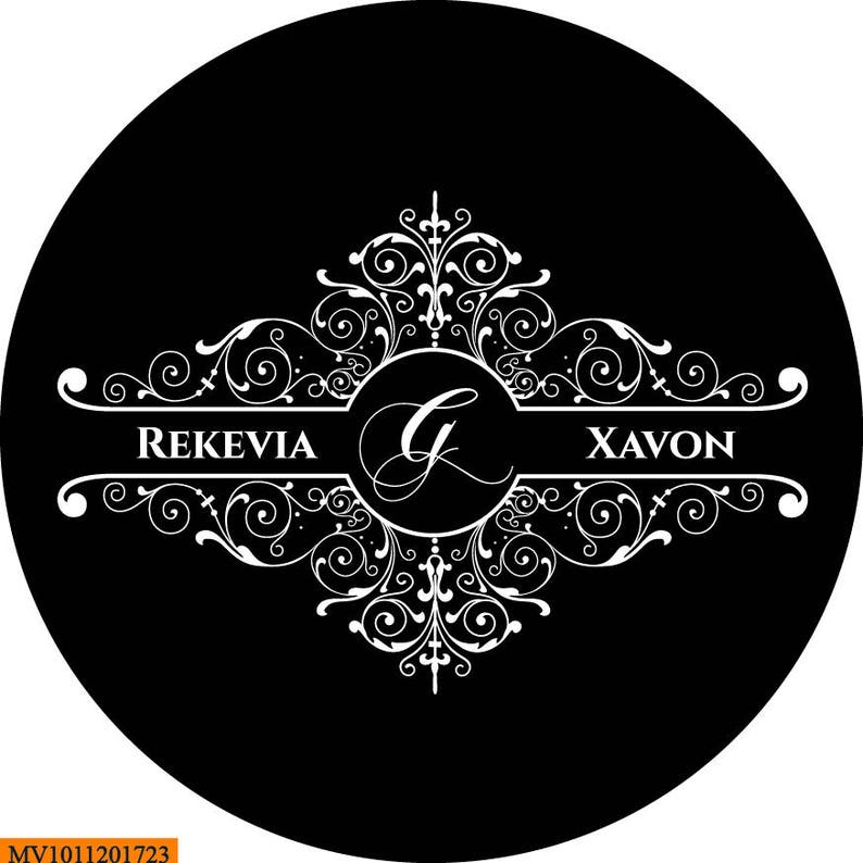 Digital Custom Personalized Gobo Monogram for Wedding, Wedding Gobo