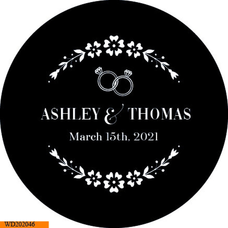 Wedding Gobo Printable Gobo Design Digital Custom Personalized Gobo Monogram for Wedding Digital Gobo