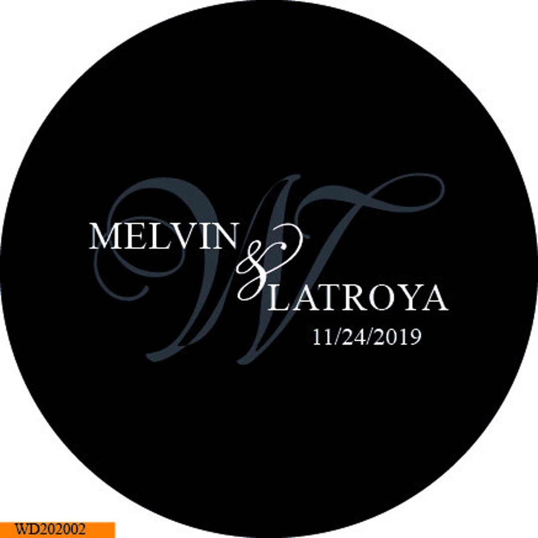 Digital Custom Personalized Gobo Monogram for Wedding, Wedding Gobo