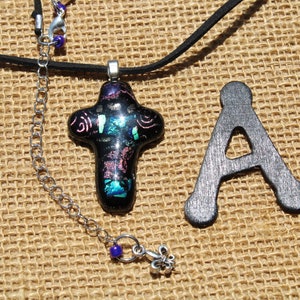 Fused Dichroic Glass Necklaces