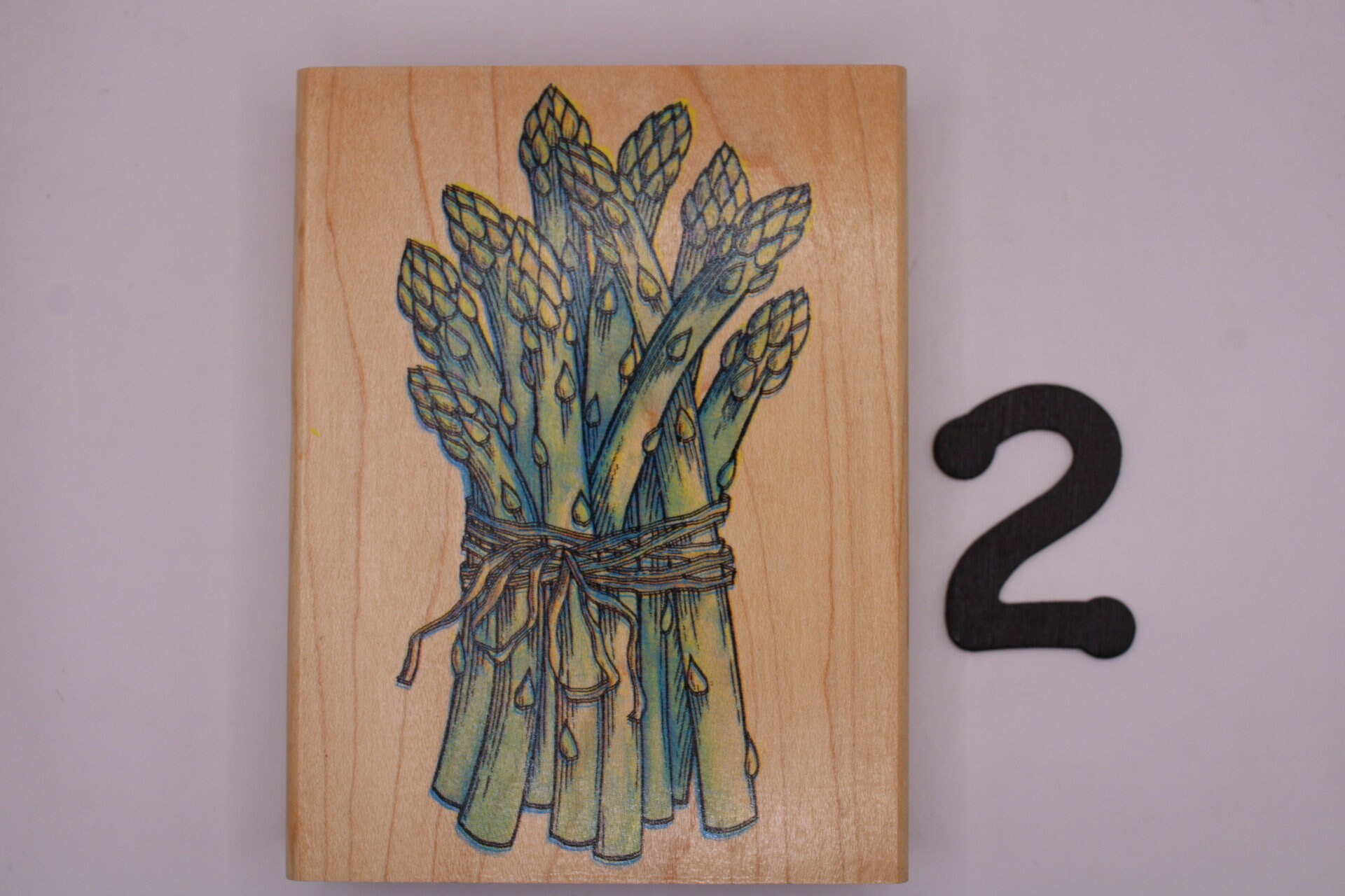Vegetable Rubber Stamps Etsy