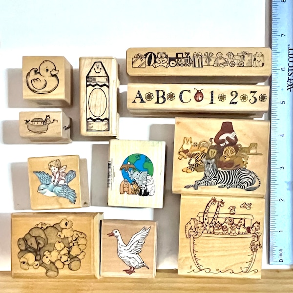 Children / Noah’s Ark - Rubber Stamps