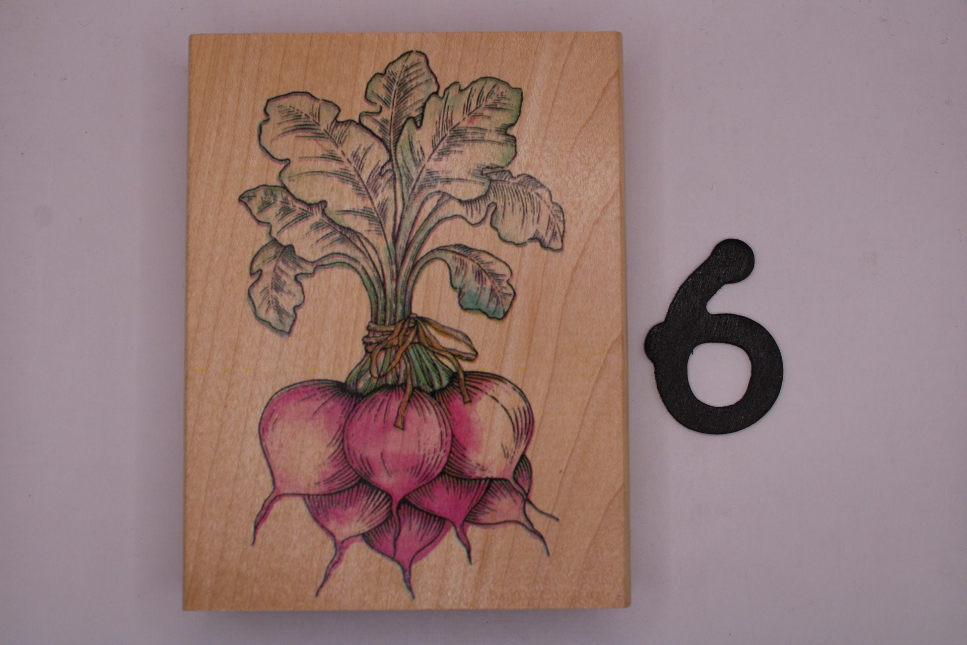 Vegetable Rubber Stamps Etsy