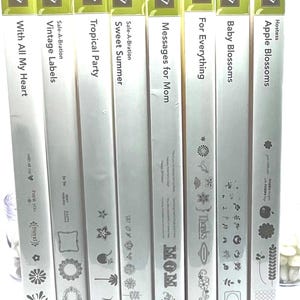Retired Stampin Up Sets- UNMOUNTED Rubber Stamps