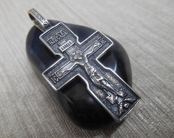 CROSS Pendant Sterling Silver   925 Vintage Old .