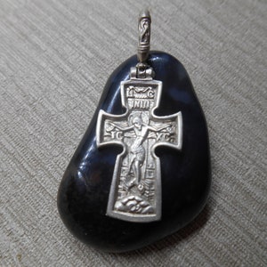 CROSS Pendant Sterling Silver   925 Vintage Old .