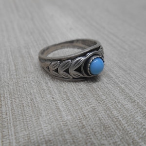 Vintage   Ring   filigree metal USSR