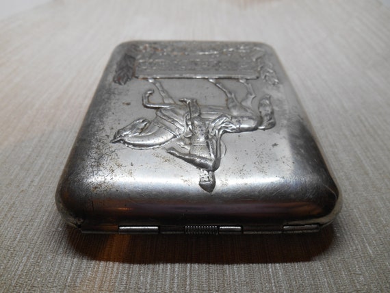 Vintage soviet cigarette case. Cigarette box USSR… - image 5