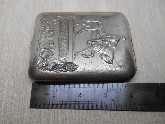 Vintage soviet cigarette case. Cigarette box USSR… - image 9