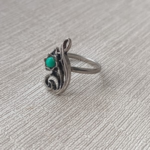 Vintage   Ring   filigree metal USSR
