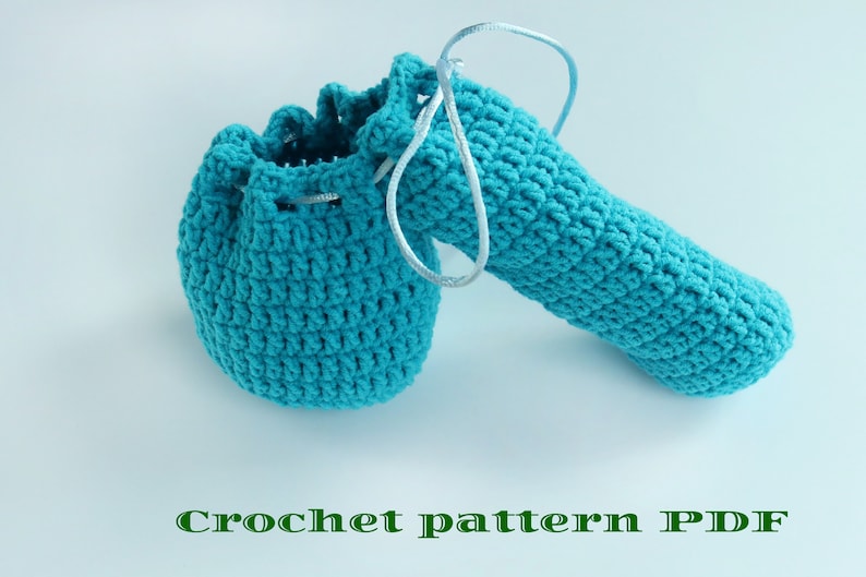 Pattern crochet Willy warmer classic and open tiped gift idea for man 