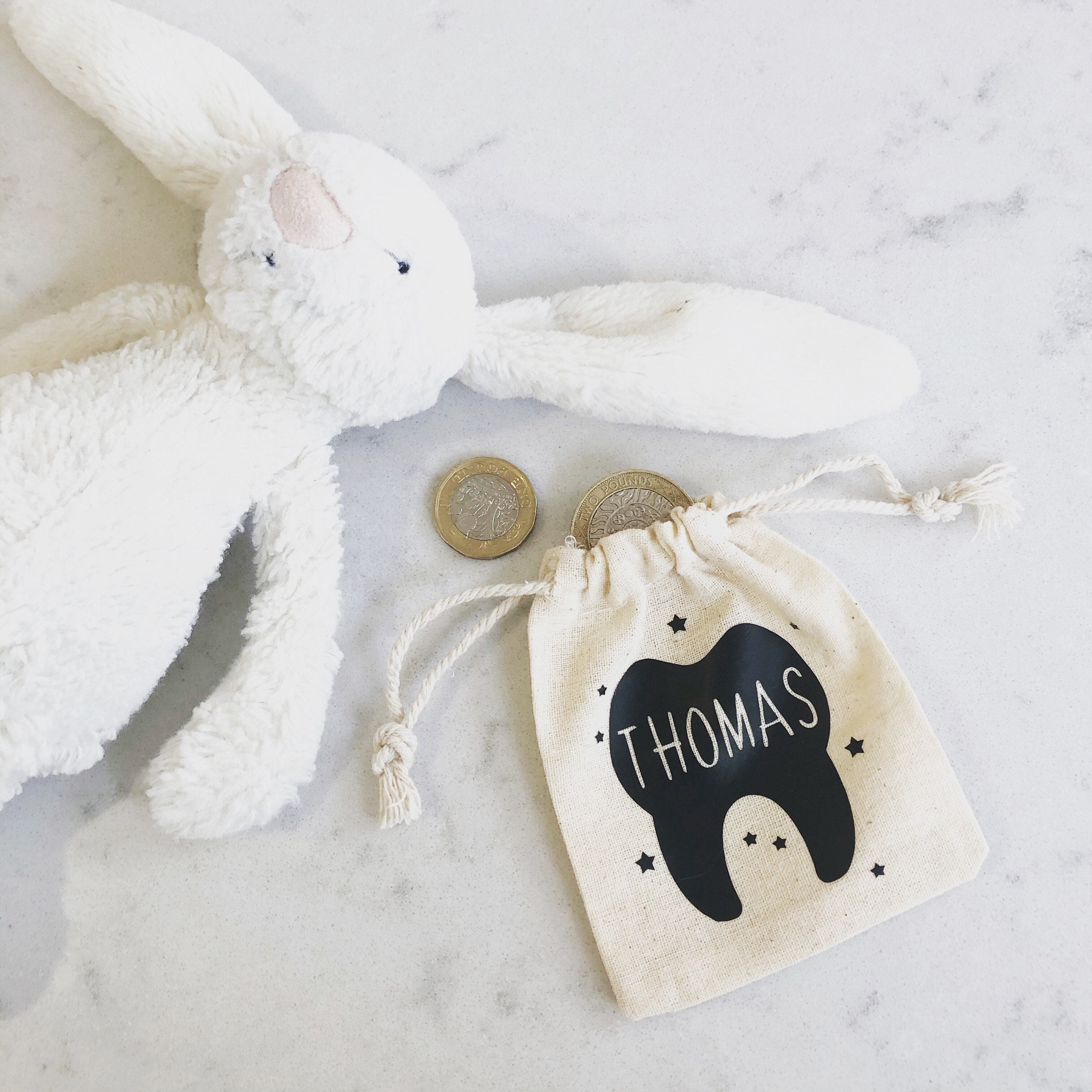 Tooth fairy lost tooth under pillow pouch bag Etsy