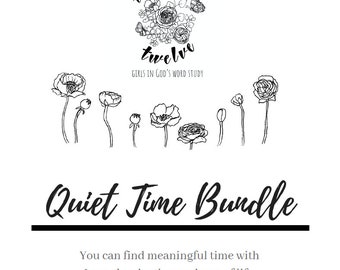 The Perfect Quiet Time Bundle | Bible Study Bundle for Busy Women