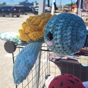 Handmade Crochet Turtle, Flower Turtle Plushie, Flower Turtle, Crochet Rose Turtle, Amigurumi Stuffed Turtle, Crochet Sea Turtle