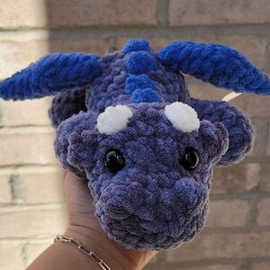 Crochet Dragon Plushie, Handmade Stuffed , Amigurumi Dragon Plushie Gift, Stuffed Animal Gift, Crochet Dragon, Animal Lovers