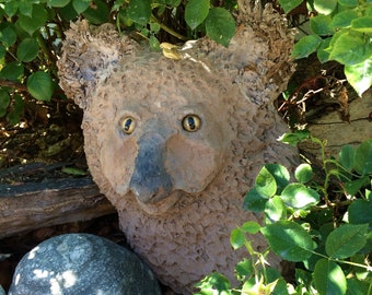 Koala bear Sculpture | Garden Art | cement bear| Concrete Sculpture garden | Outdoor Art | Concrete Koala | Outdoor bear Art