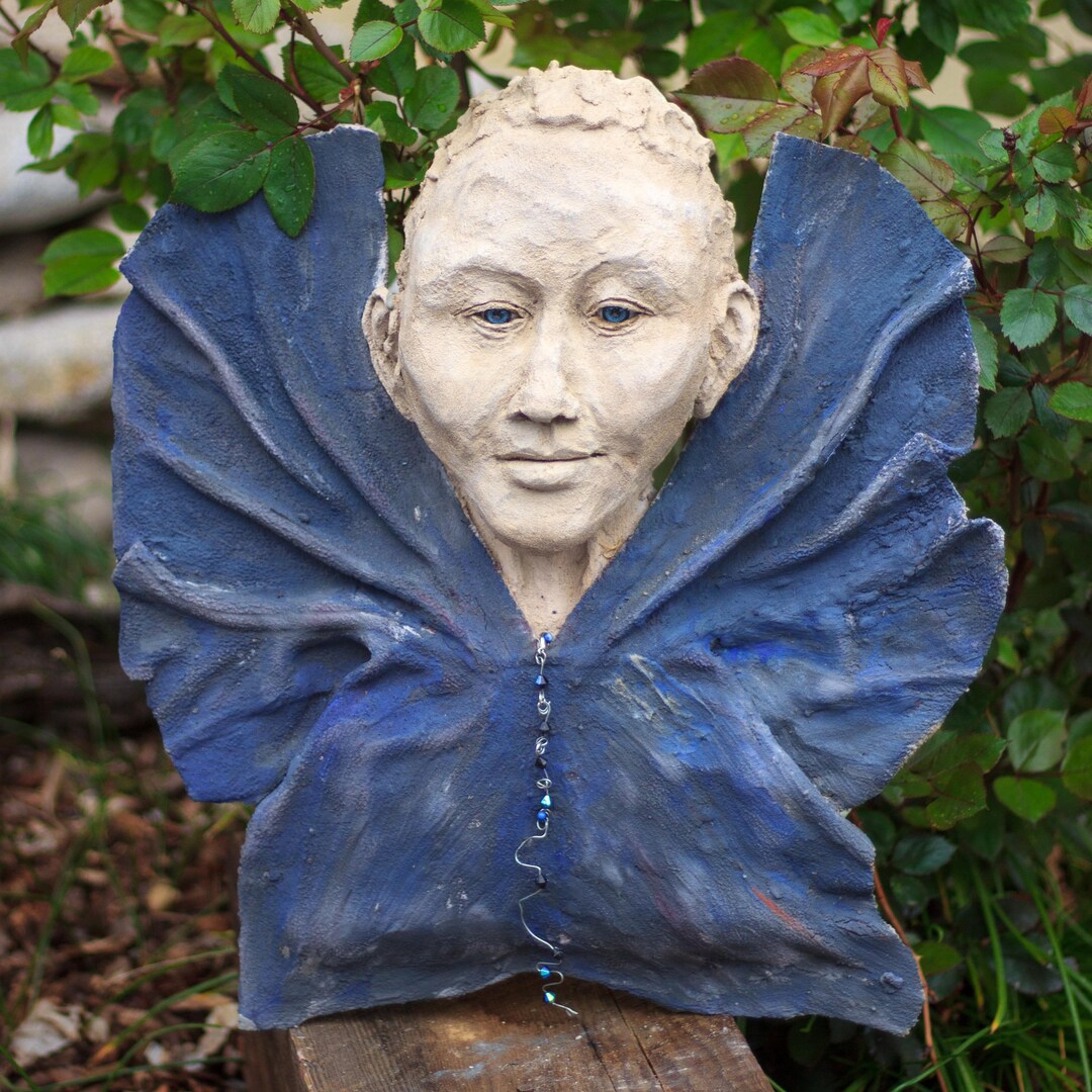 Concrete Sculpture Woman Sculpture Hanging Sculpture Inspiring