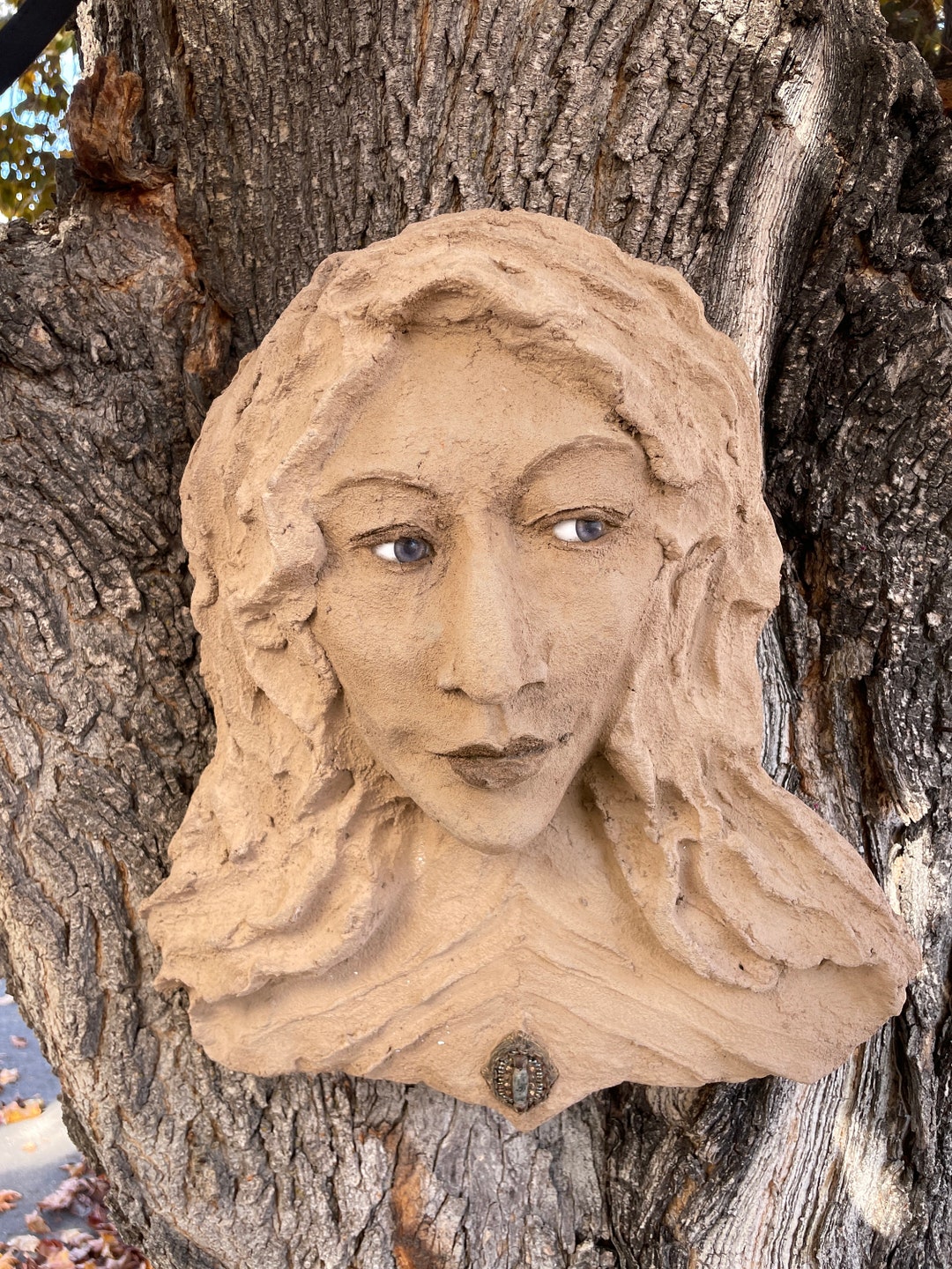garden-sculpture-outdoor-wall-art-concrete-sculpture-etsy-de