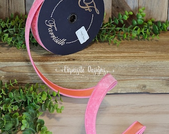 10 Yards, 1 Inch Wired Ribbon, Sprinkle Ribbon, Festive Ribbon, Wreath ...