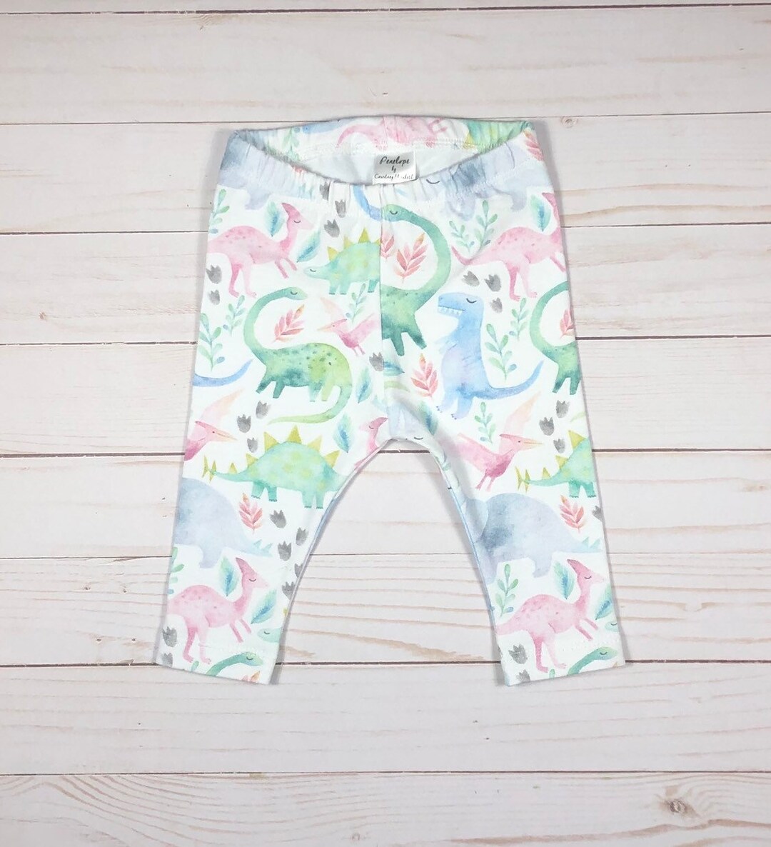 Dinosaur Leggings for Baby & Kids Dinosaur Leggings Gift for Etsy