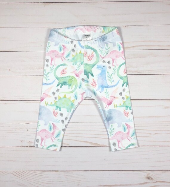 kids dinosaur leggings