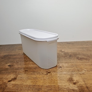 Tupperware Modular Mates Super Oval 2 Container White Seal New #2400