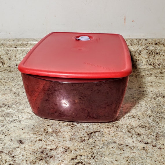 Tupperware Cooks！ New TUPPERWARE #3380 Rock N Serve Large 3-3/4 Qt Deep Dish