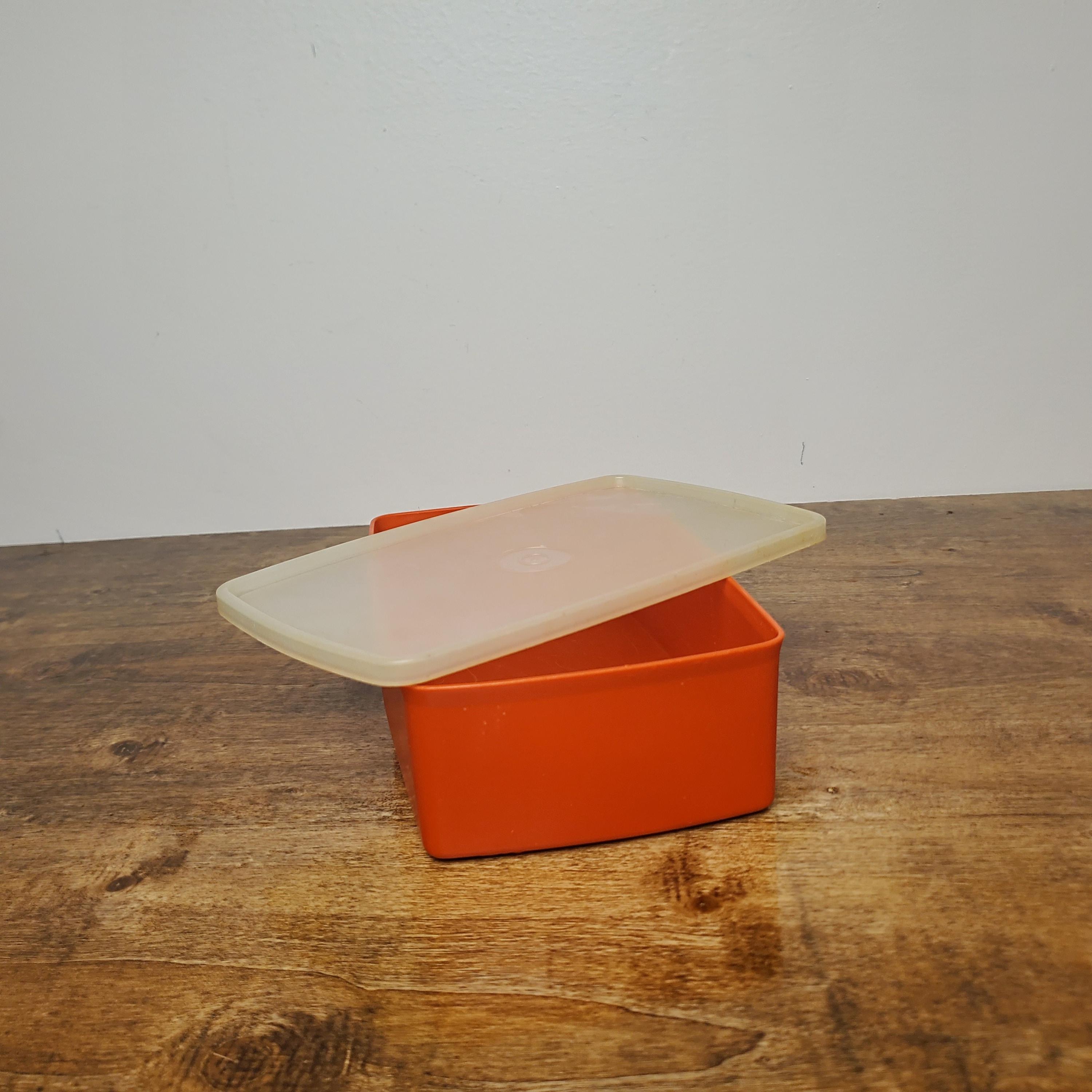 Vintage Tupperware Pak N Stor Freezer Container 713 Harvest