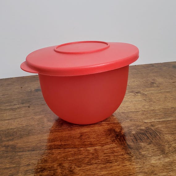 Tupperware Impressions Ciotola Rossa 550 Ml – Classica, Ermetica E Resistente Per Cucina