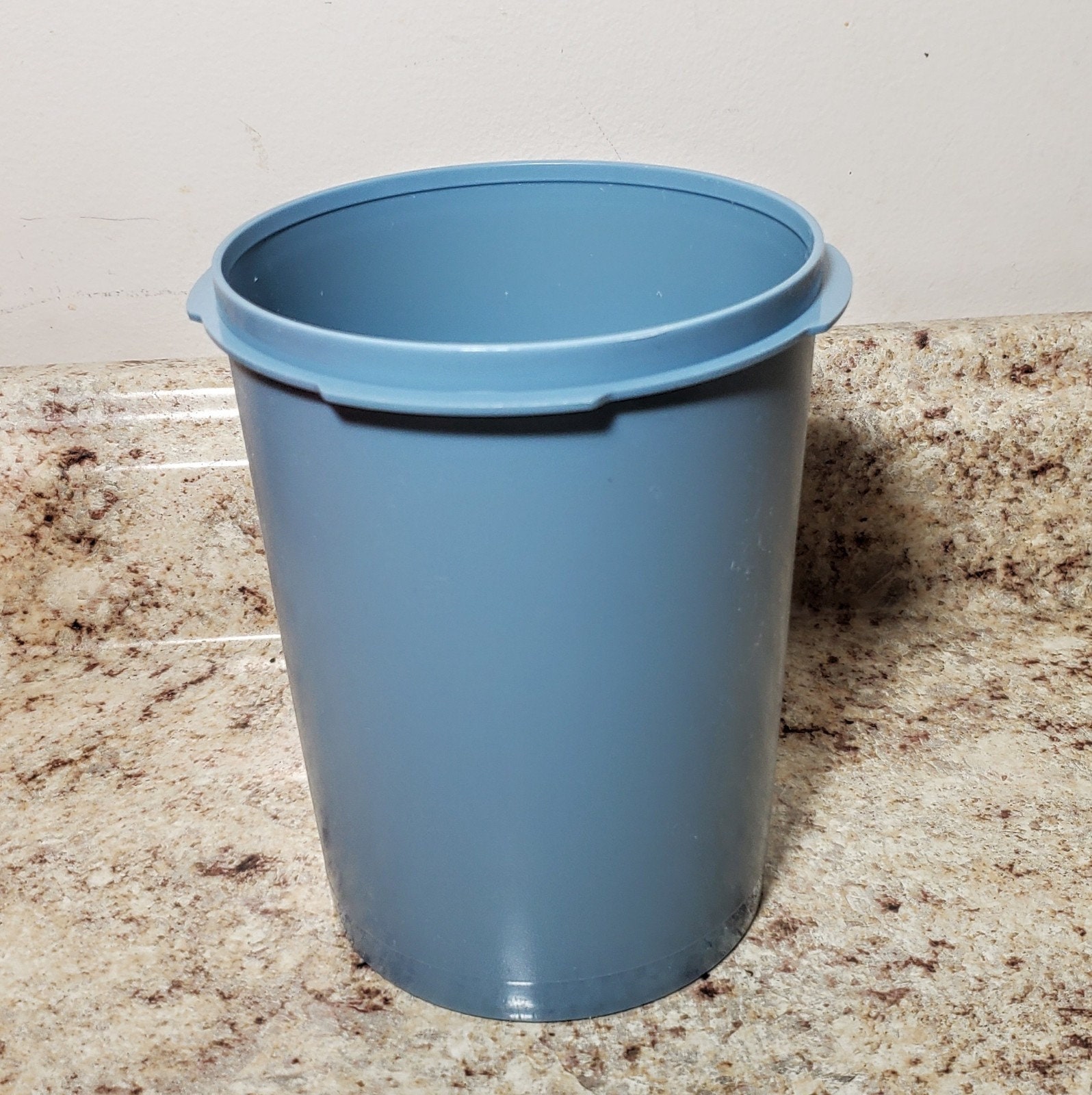 Vintage 70s Tupperware Country Blue Replacement Canister Nesting ...