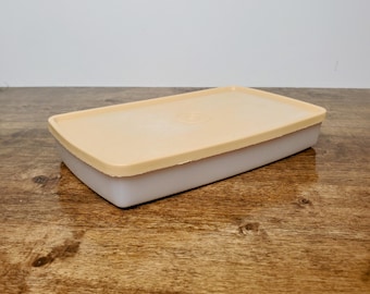 Tupperware Freeze-It 2.5 Cup 600 mL Slim Rectangular Storage Container #5552