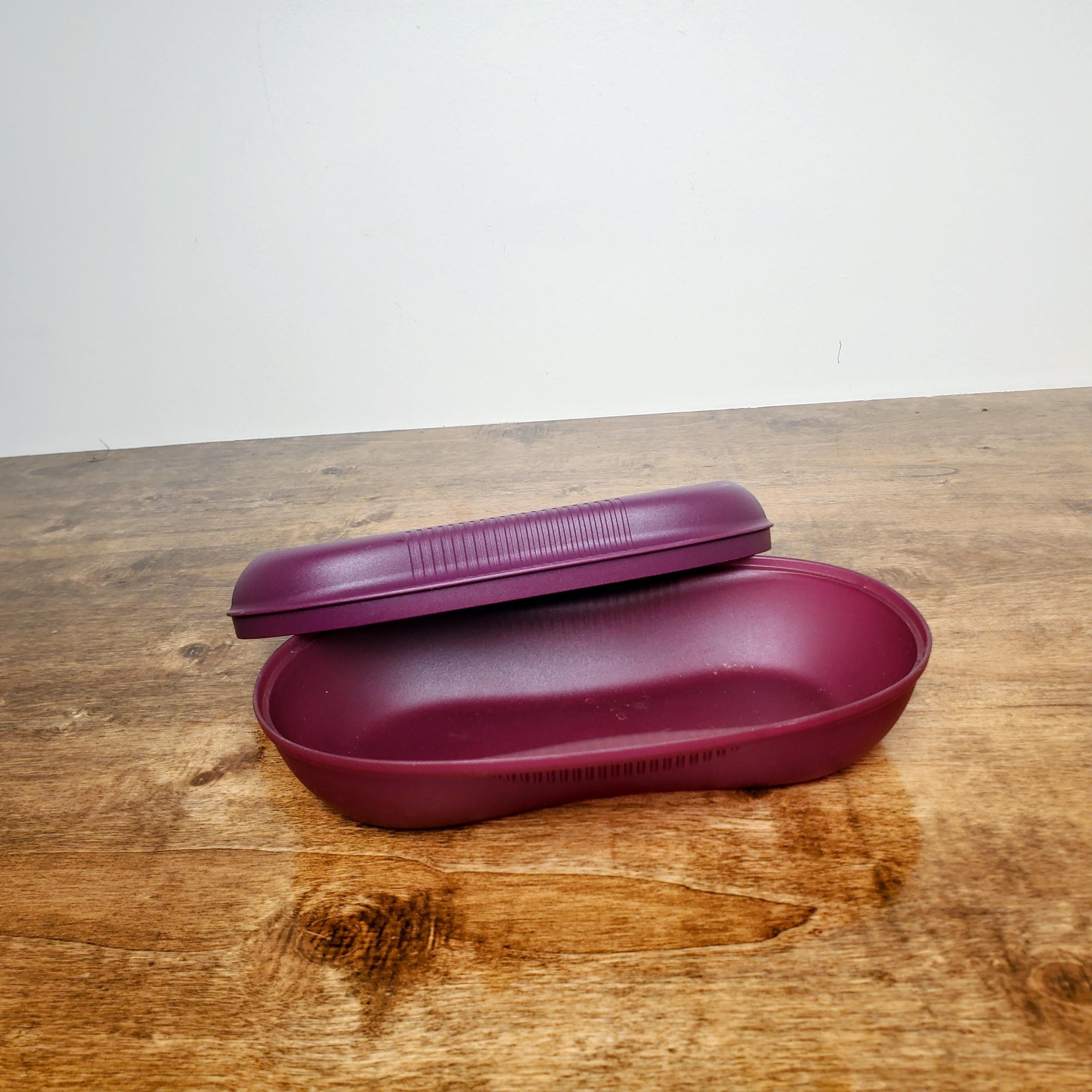 Tupperware Microwave Breakfast Maker Purple #6996 Egg Omelet