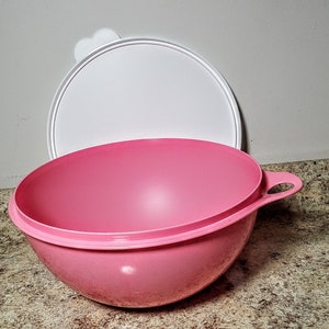 TANGDIAABBCC Thatsa Bowl Huge Big Bowl Mega 42 Cups (10L) Pink with Same  Color Seal