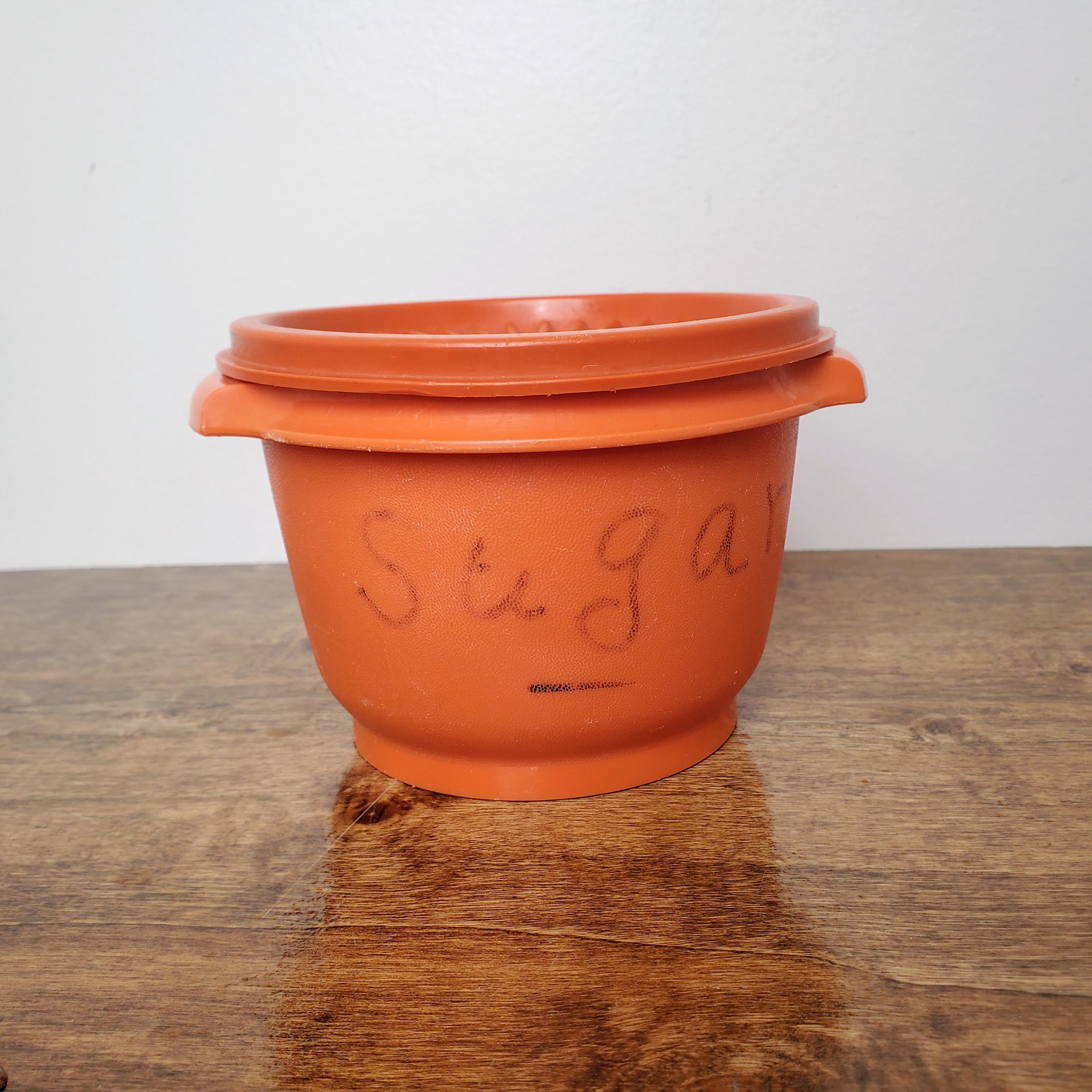 Aiguiseur à Main Tupperware Orange - Bon état - Vintage