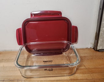 Vintage Tupperware 1 Cup Container w Red Lid – Main Street Estate Sales
