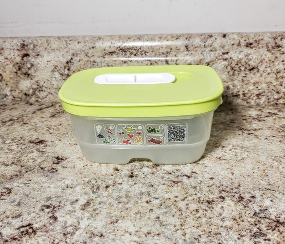 TUPPERWARE 1 SMALL 2-cup KEEP TABS STORAGE KEEPER CONTAINER