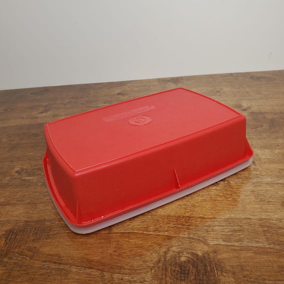 TUPPERWARE Stow-n-go 767 769 Craft Tackle Box Red Tuppercraft - Etsy