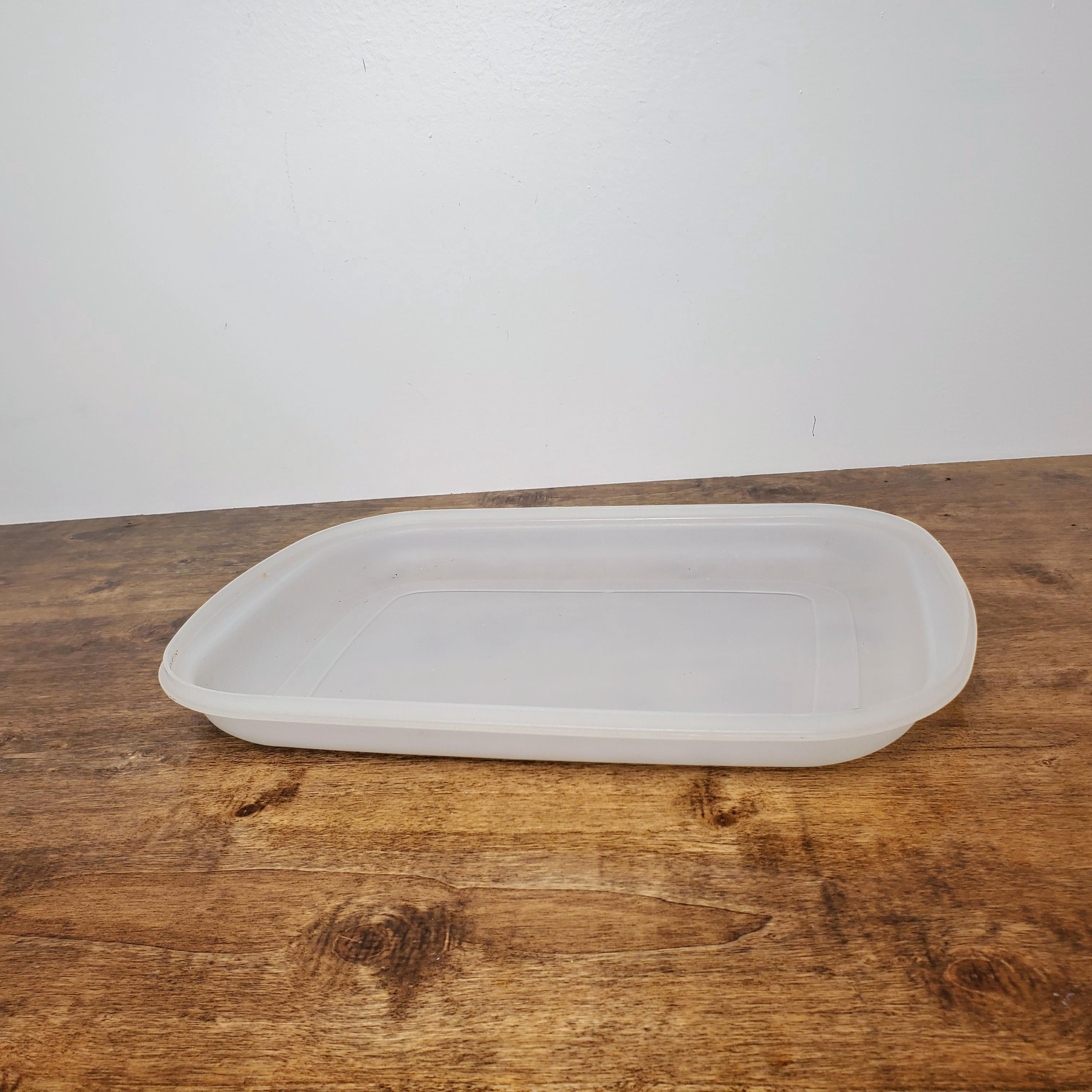 Vintage Tupperware Ultra 21 Replacement Sheer Lid for # 1744