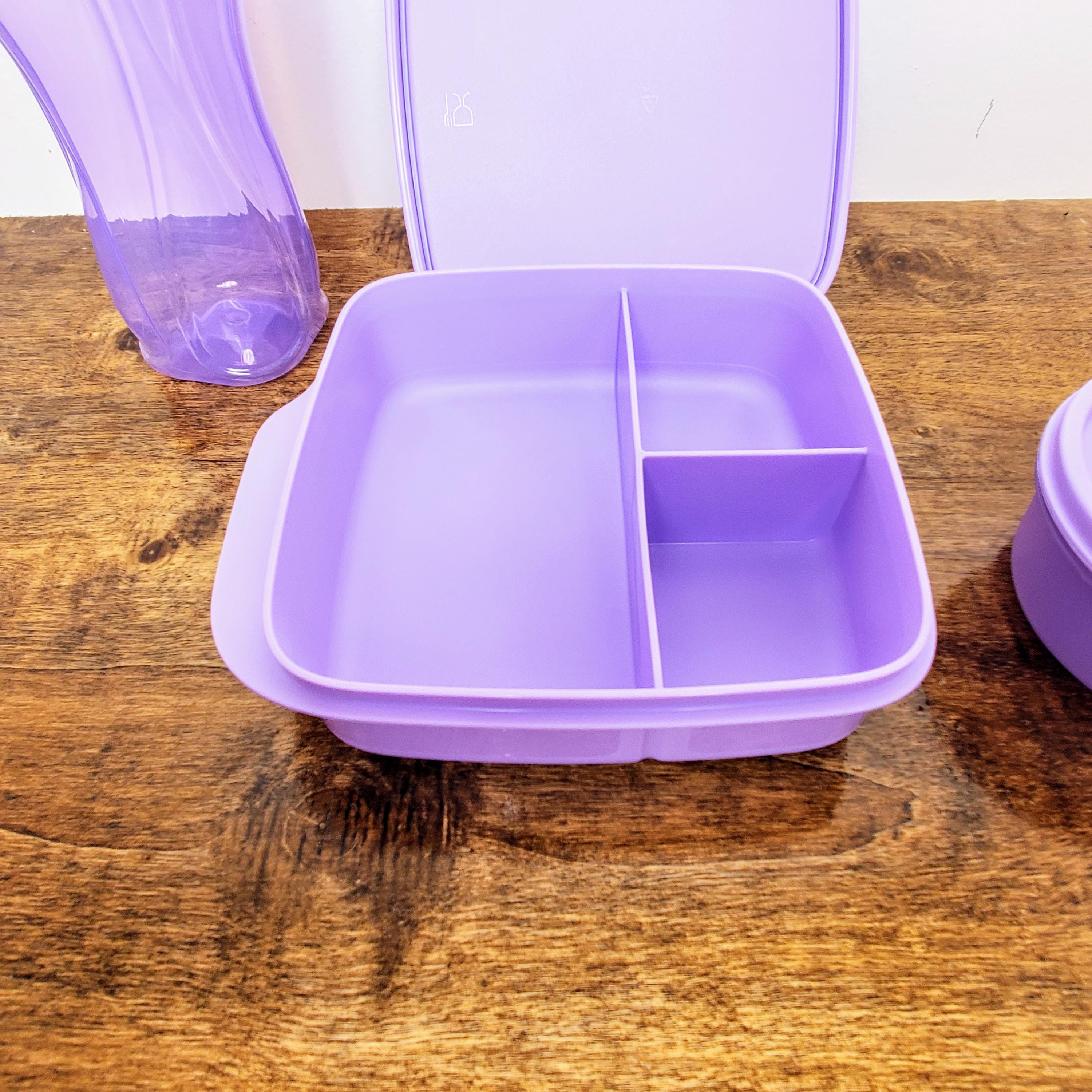 Tupperware Elegant Lunch Set - Set Portapranzo Per Donna Con Contenitori Ermetici, Pratico E Alla Moda
