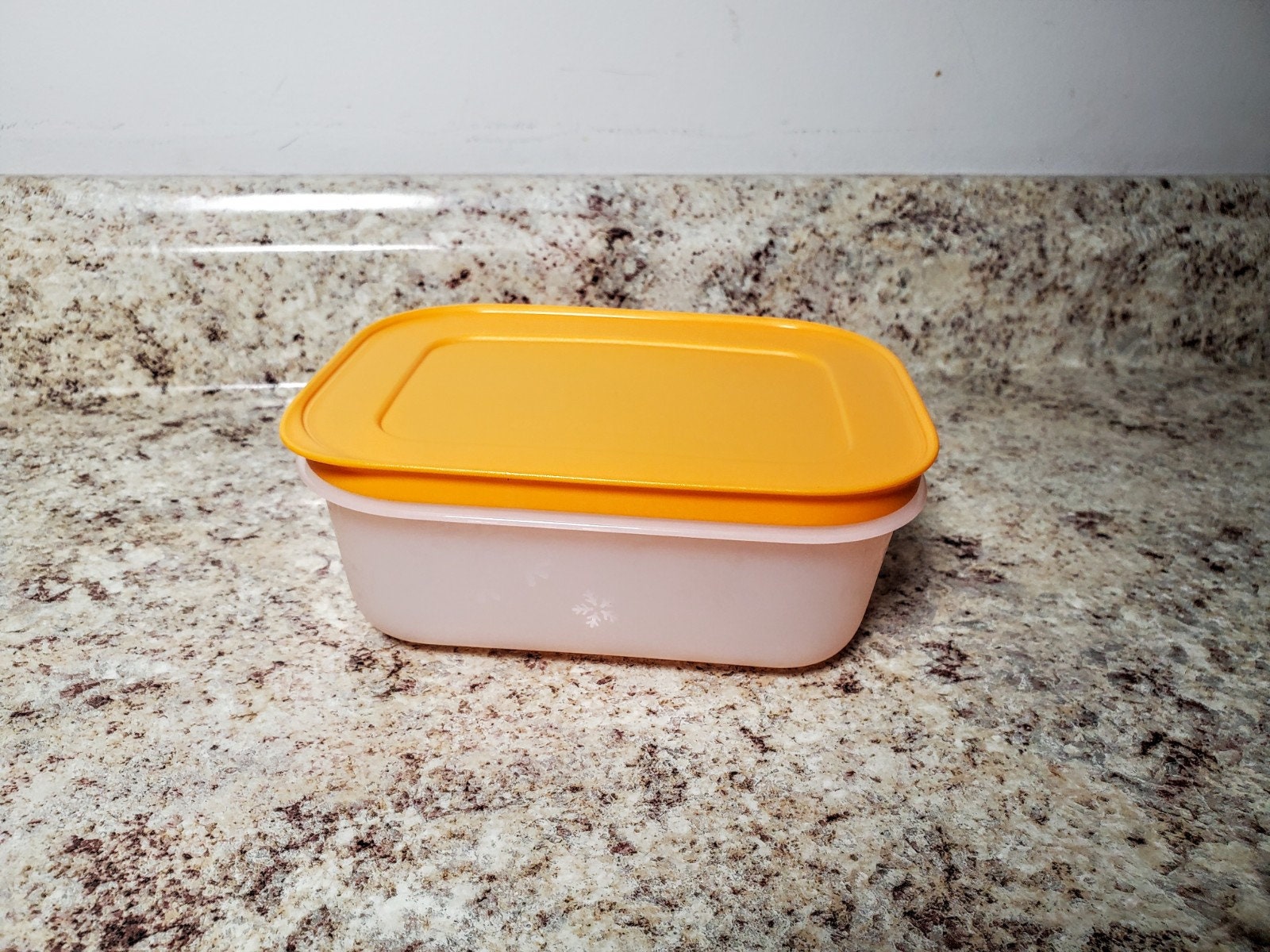 Lot Tupperware #1311,1243, 311 Freezer Containers W/Almond Lids Square  Rectangle