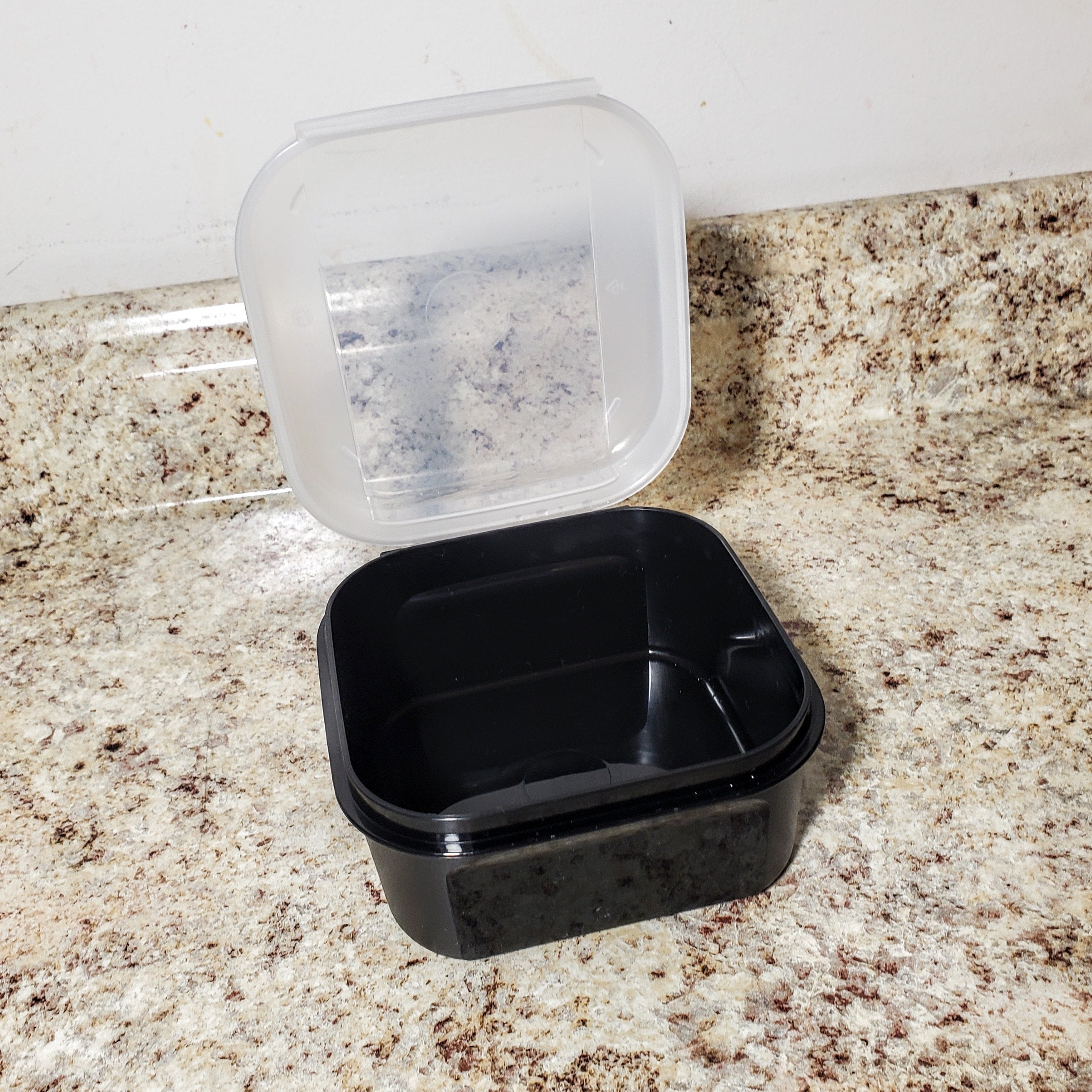 Tupperware Signature Line Mini Square Hinged Keeper Modular Mates