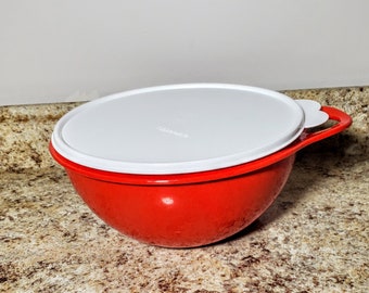 Tupperware Thatsa Bowl Jr 12 Cup Mixing Container Red #2677 New