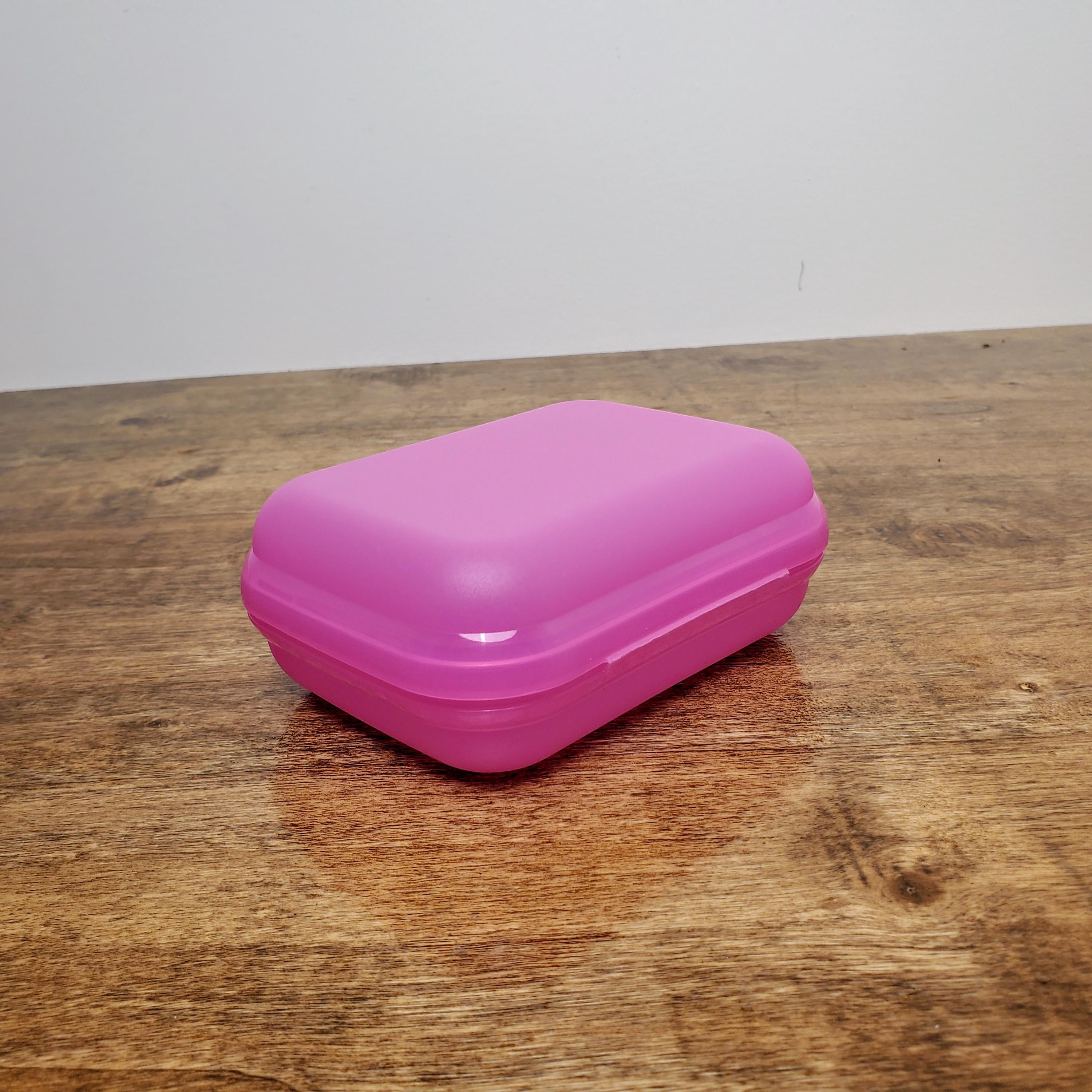 Tupperware コールドブレンダー ピンク Tupperware Pink Snowflake Freezer Mate Storage Container 4.75 Cup