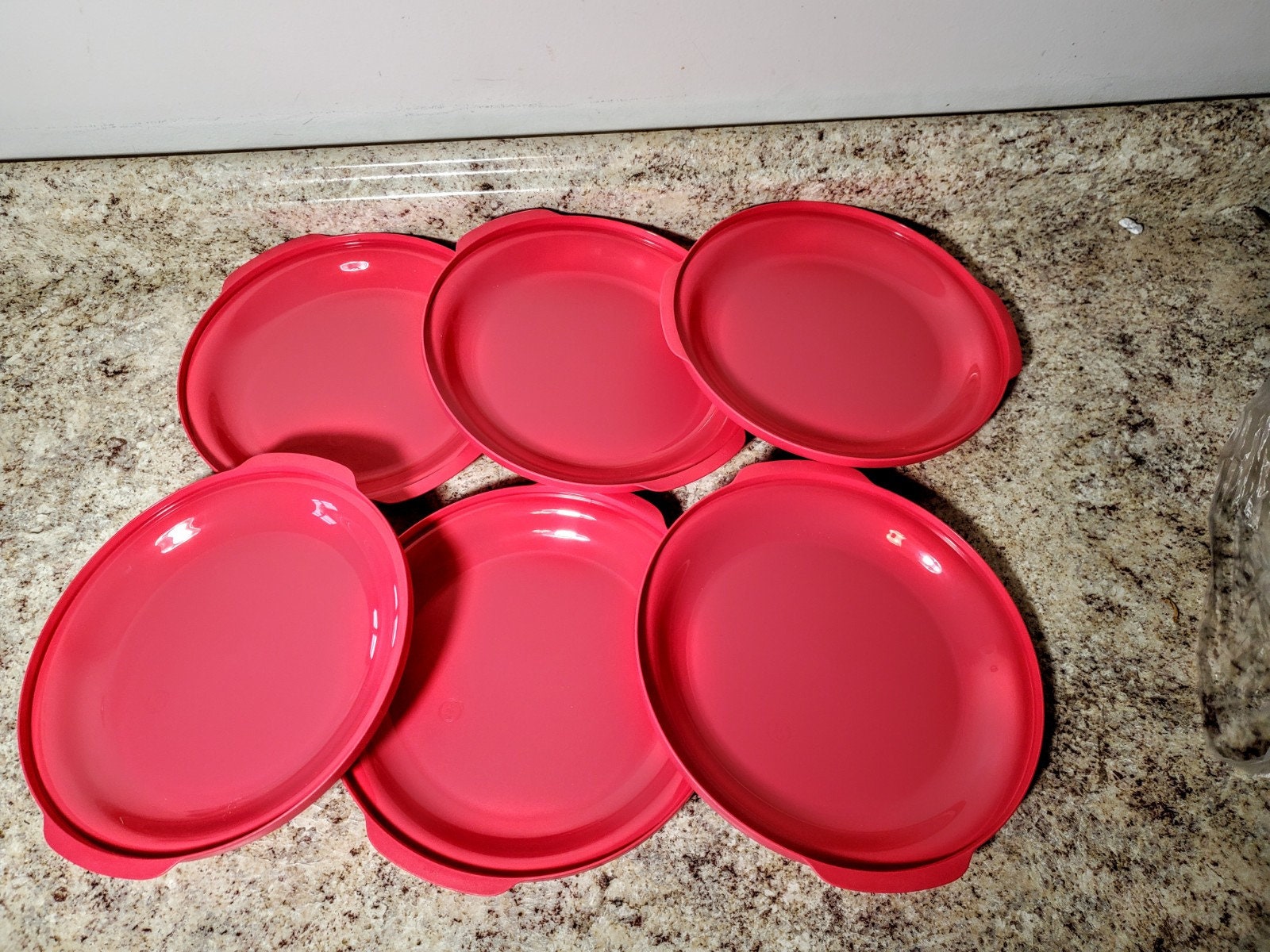 Tupperware Brand Impressions 16 oz Tumblers - Set of 4 - Dishwasher Safe &  BPA Free - Mess-Free