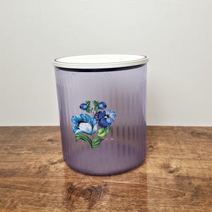 Vintage Tupperware 3100 Canister – Impressions One Touch Seal with Lid – Retro Kitchen Storage Jar
