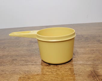 Vintage Tupperware Harvest Gold 3/4 Cup Measuring Cup #762 Replacement