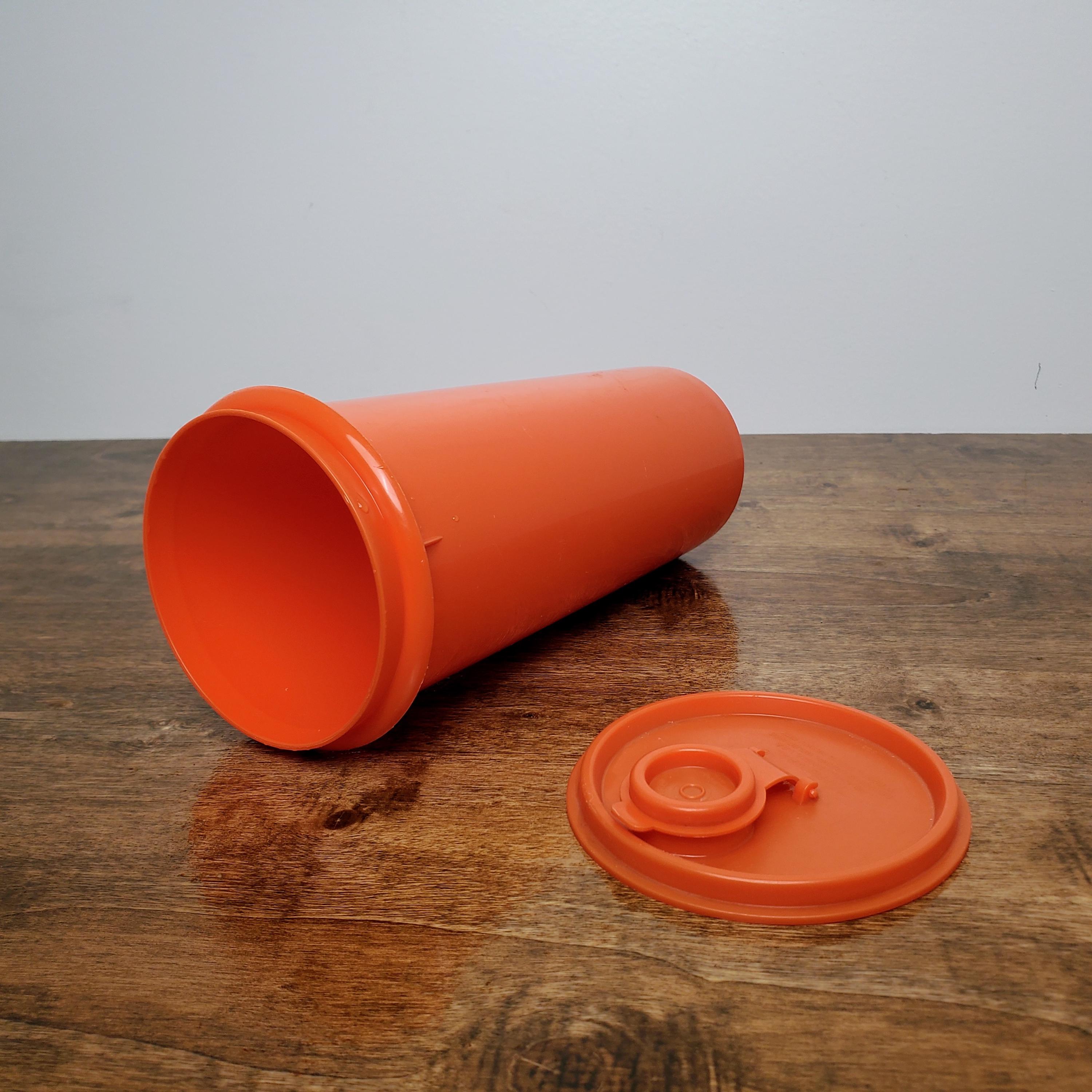 Retro Vintage Tupperware Orange Slimline Pitcher 262 – Collectible